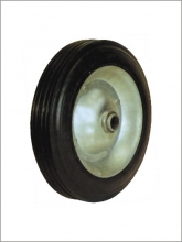 Solid wheels with metal centre 8"x1.75"
