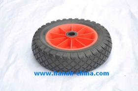 Hand Trolley PU Foam Wheels 10"x3.00-4